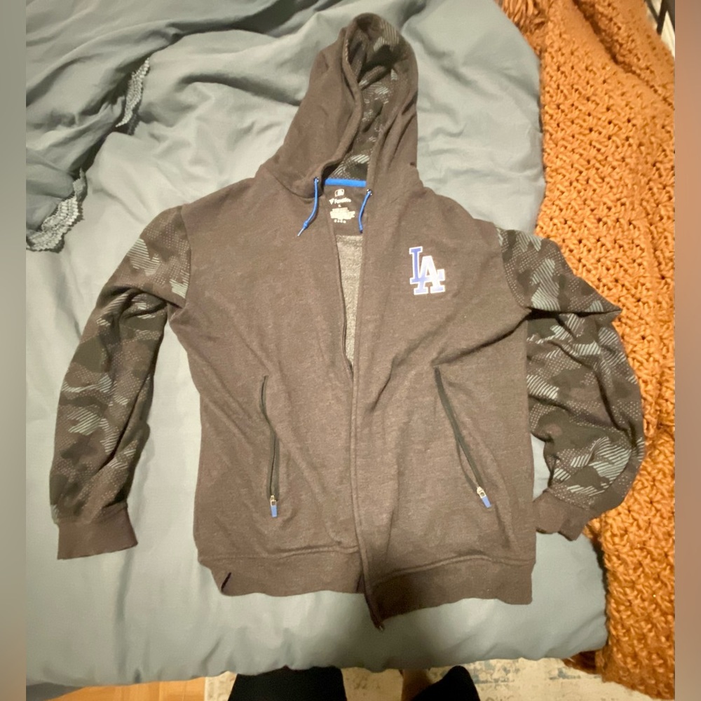 Dodgers zip up hoodie